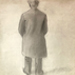 Self-portrait from the back